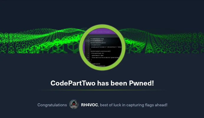 HTB CodePartTwo Walkthrough