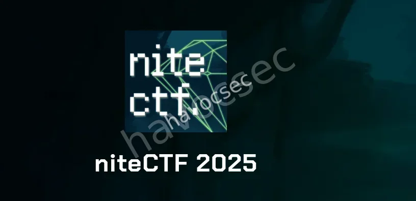niteCTF 2025 writeup